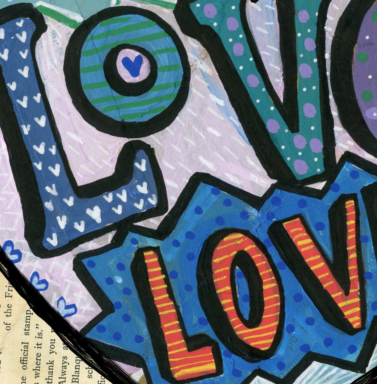 'Love' Greetings Card