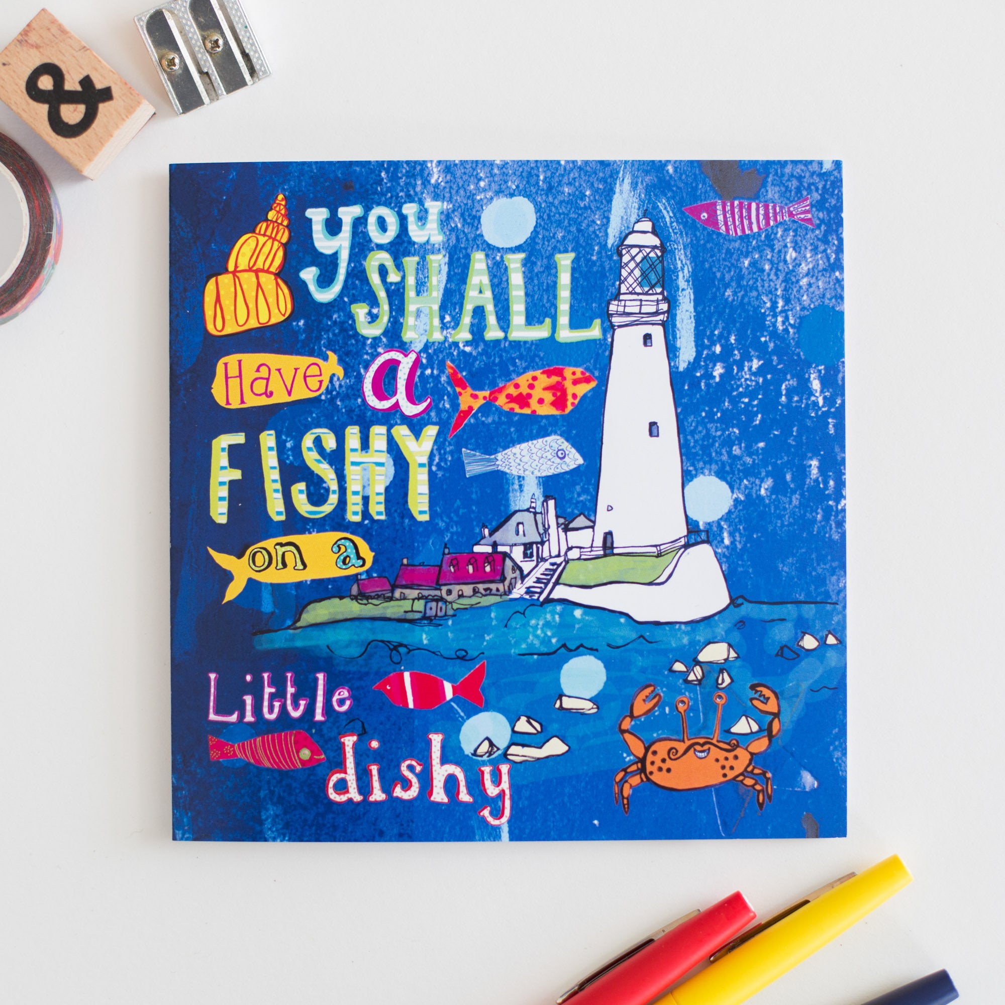 'You Shall Have a Fishy...' Greetings Card