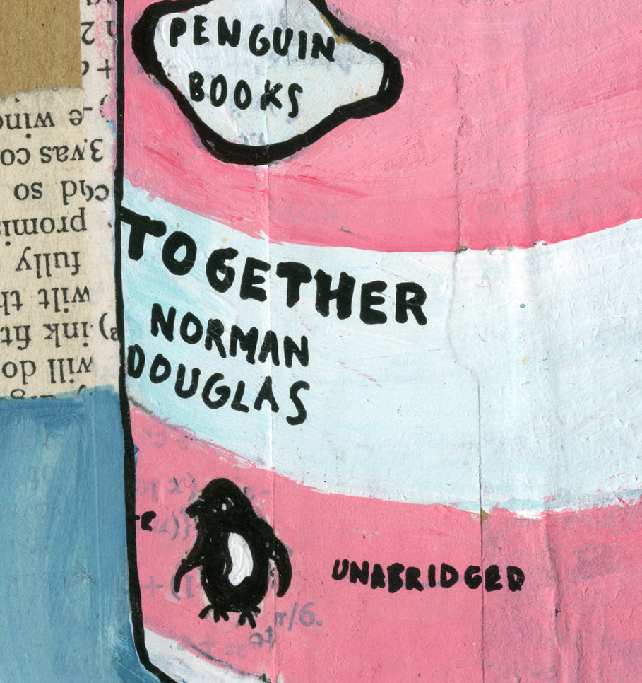 'Together by Norman Douglas' Penguin Mug Print
