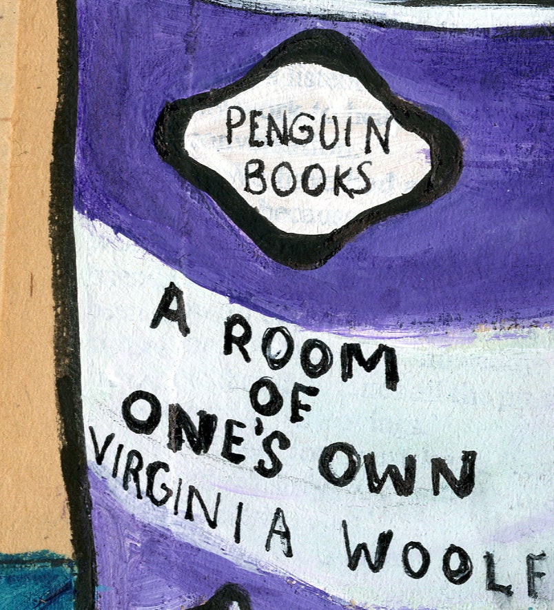 A Room of One's Own, Virginia Woolf, Penguin Mug Print