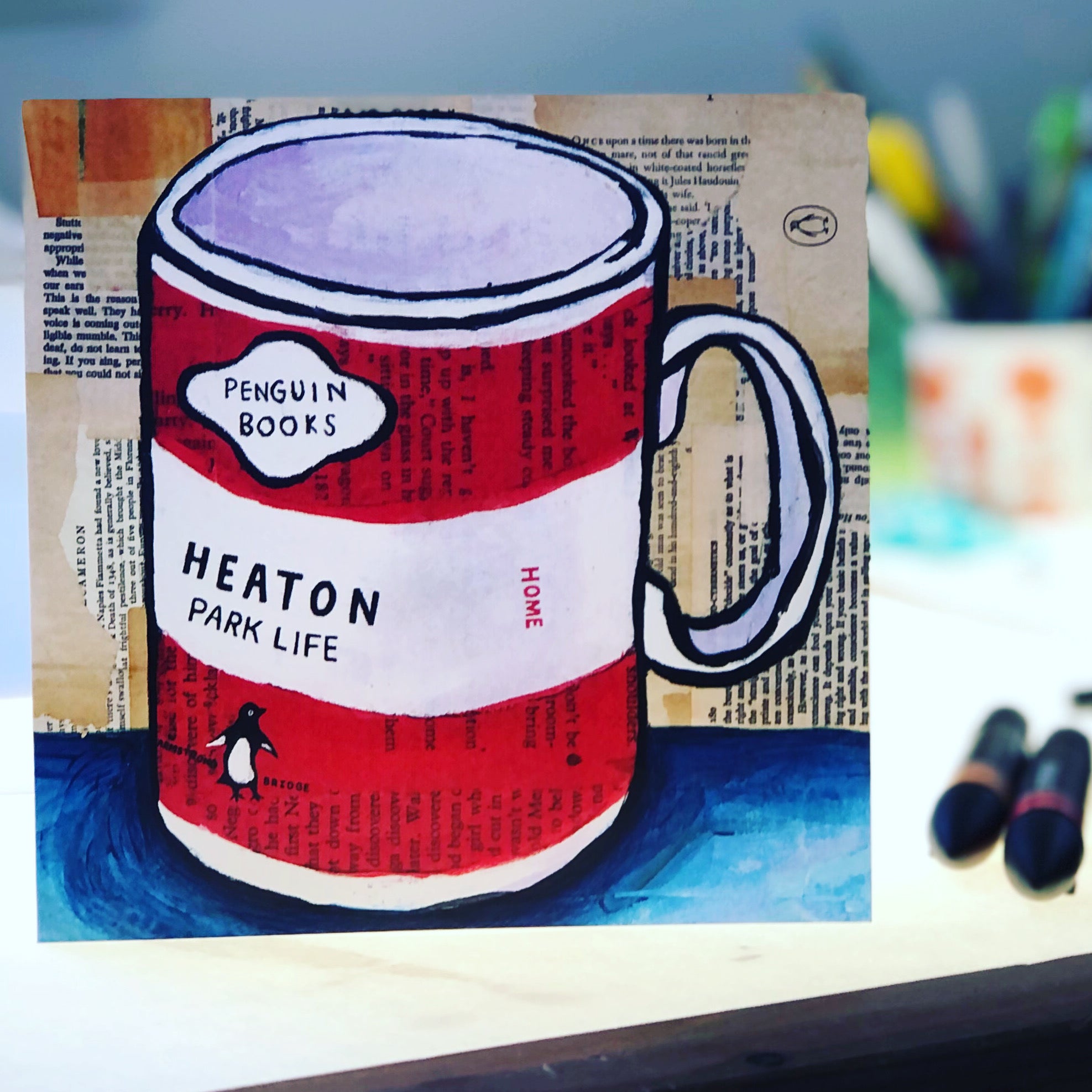 Heaton, Park Life, Greetings Card